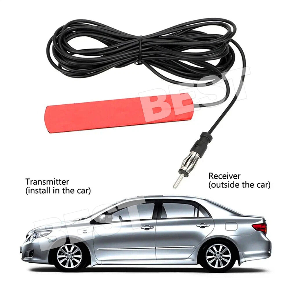 Hidden Antenna Radio Stereo AM FM Stealth for Vehicle Car Truck Motorcycle - view 1