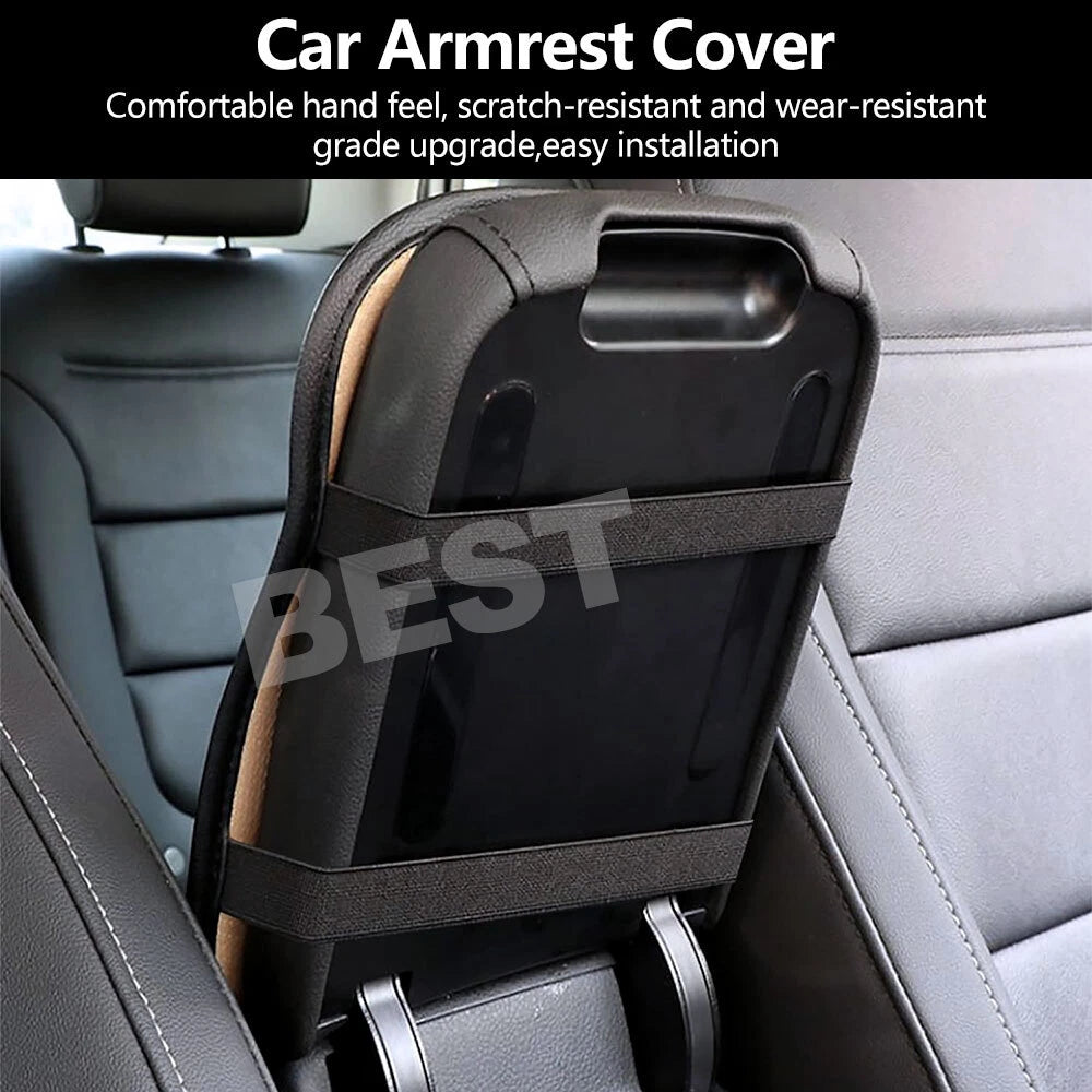 AU Universal Car Armrest Cover Center Console Box Pad Protector Accessories - view 4