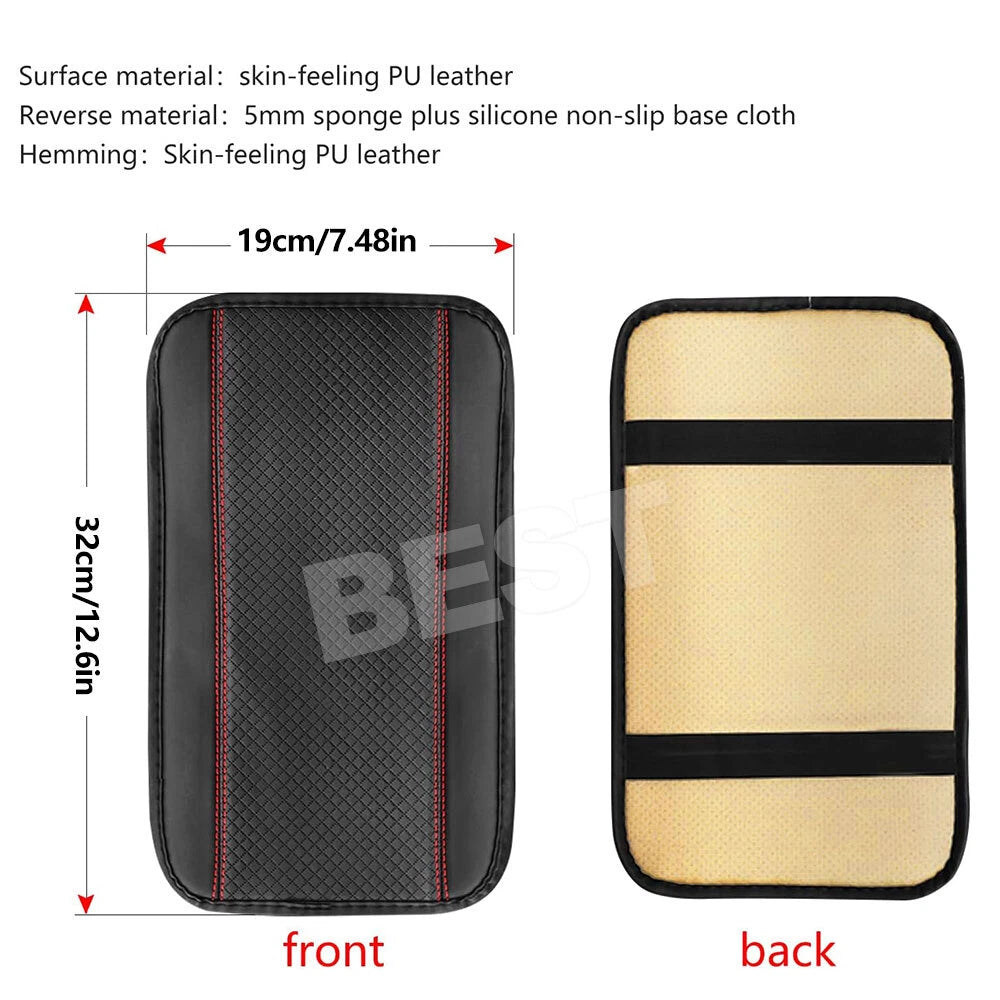 AU Universal Car Armrest Cover Center Console Box Pad Protector Accessories - view 7