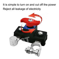 Car Battery Terminal Disconnect Isolator Cut Switch Battery Anti-leakage Switch - view 3