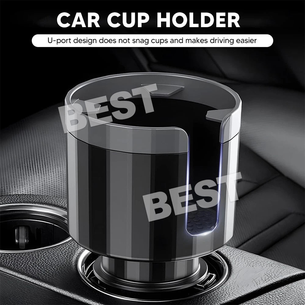 Car Cup Holder Expander Adapter for Bottles & Big Drinks Stable Fit for Car - view 2