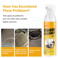 Multi-functional Foam Cleaner Cleaning Spray Powerful Stain Removal Kit Cleaners - view 2