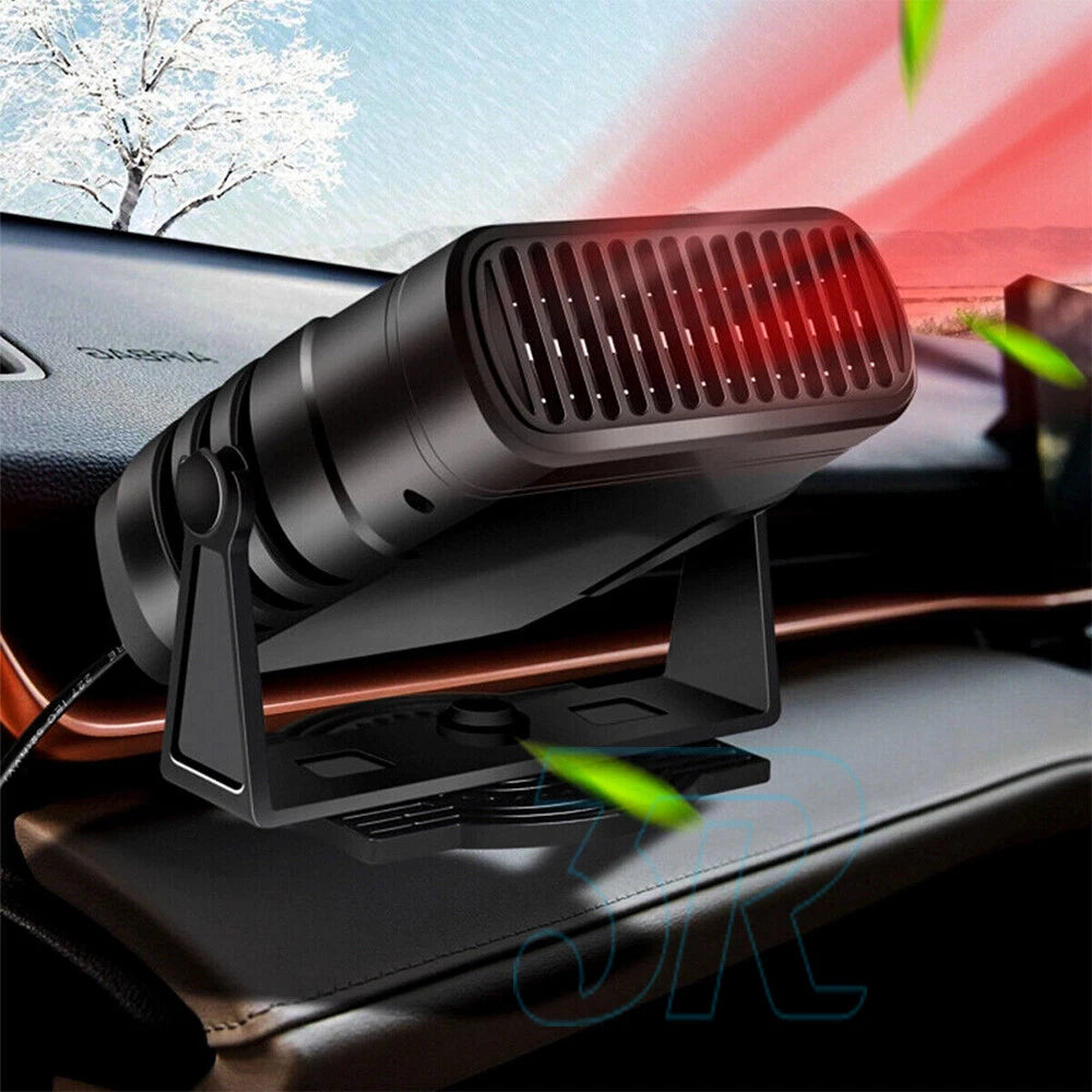 12V Portable Auto Car Heater Defroster Demister 120W Electric Heater Cooling Fan - view 9