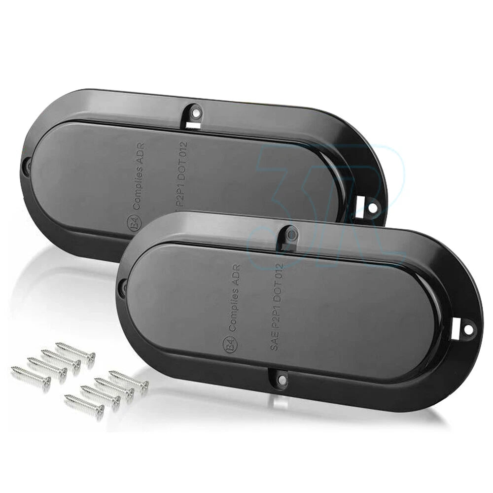 2PCS 20LED Rear Stop Brake Flowing Turn Signal Tail Lights Truck Trailer Caravan - view 1