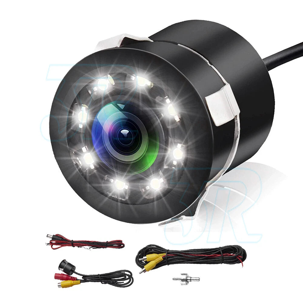 Car Rear View Reverse Parking 8LED Waterproof HD Camera Night Vision Cam - view 2