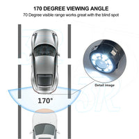 Car Rear View Reverse Parking 8LED Waterproof HD Camera Night Vision Cam - view 7