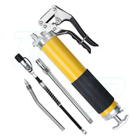 18” Grease Gun 8000PSI Grip Flex Hose 2 Working Connectors - view 8