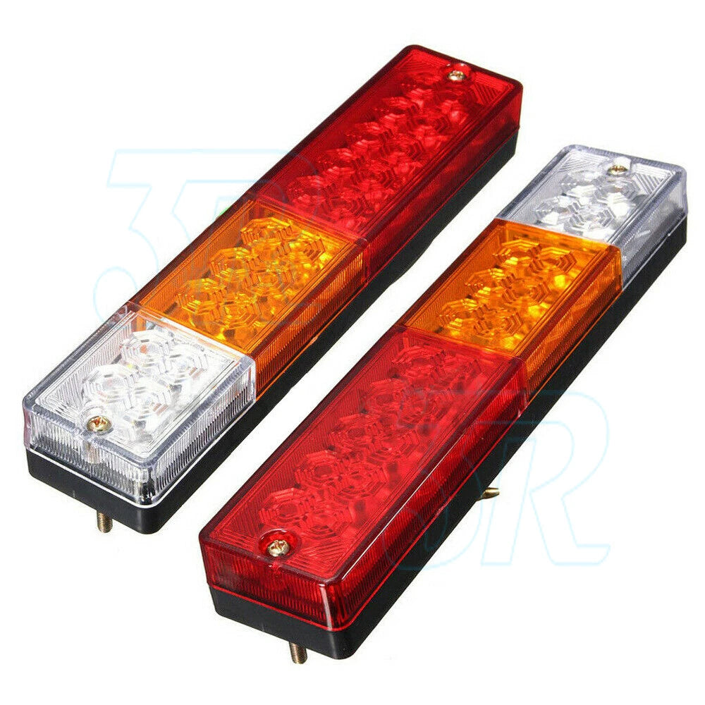 2x Trailer lights 20 LED STOP TAIL INDICATOR TRUCK CAMPER LIGHT UTE 4WD 12V - view 1
