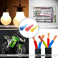 60pcs T-Tap Electrical Wire Crimp Terminals Quick Splice Cable Connectors Kit - view 6