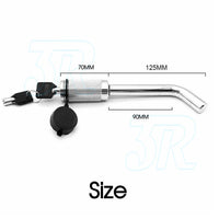 Trailer 5/8" Hitch Pin Lock Security Hitch Receiver Tow Bar Caravan Anti Theft - view 7