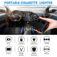 3 Way 12V USB Car Cigarette Splitter Lighter Charger Socket Adapter Plug Power - view 6
