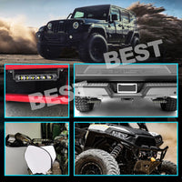 2x 7"inch LED Light Bar 60W Slim 6D Single Row Driving Beam Work Lamp Marine - view 11