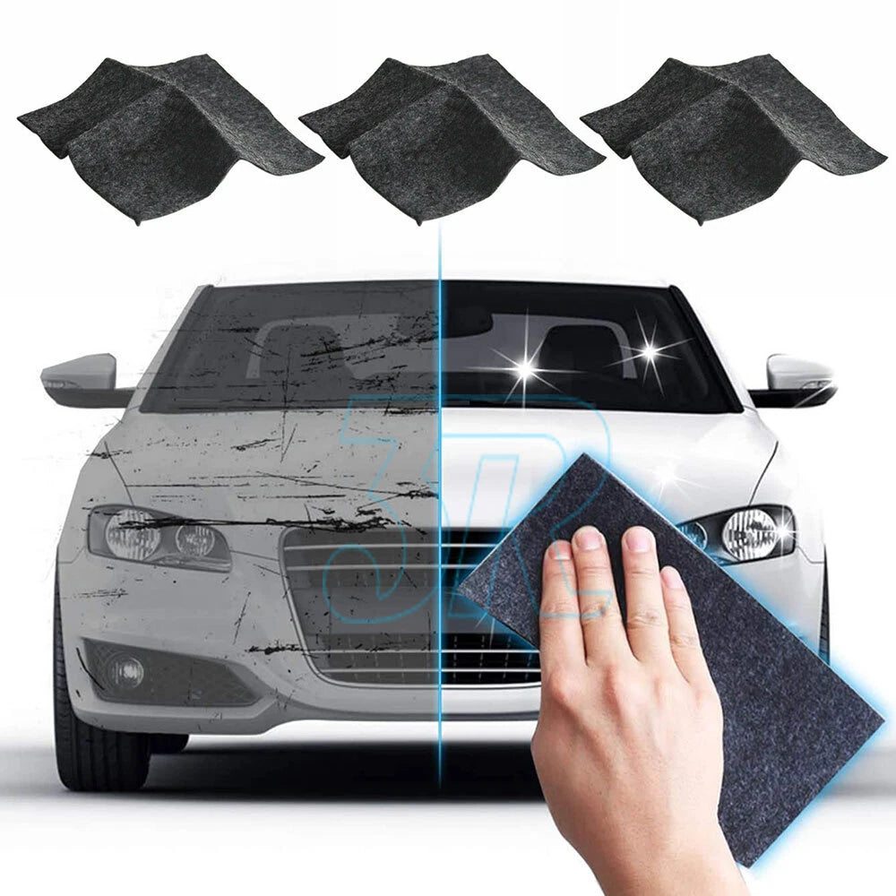 6Pcs Nano Magic Car Scratch Remover Cloth Polish Scuffs Surface Dirty removal - view 1