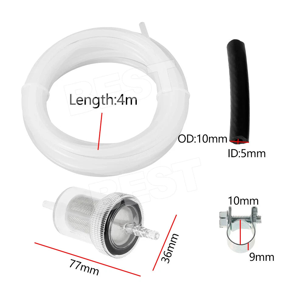 For Webasto Eberspacher Diesel Heater Inline Fuel Filter Hose Clip Pipe Line - view 7