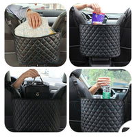 Advanced Between Car Seat Storage Bag Net Pocket Handbag Holder Organizer Bag - view 4