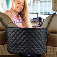 Advanced Between Car Seat Storage Bag Net Pocket Handbag Holder Organizer Bag - view 8