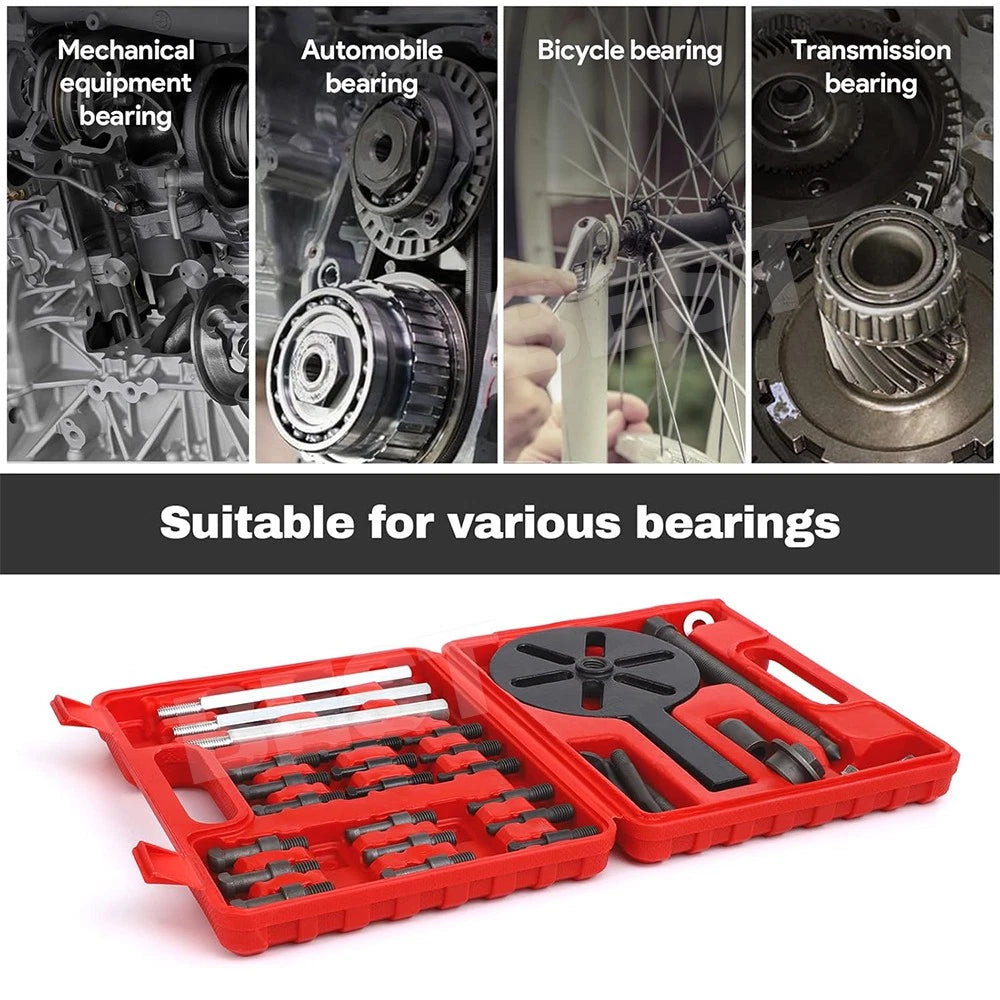 Bearing Disassembly Puller Inner Hole Puller Removal Tool Three Jaw Puller Kits - view 6