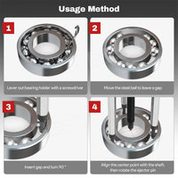Bearing Disassembly Puller Inner Hole Puller Removal Tool Three Jaw Puller Kits - view 9