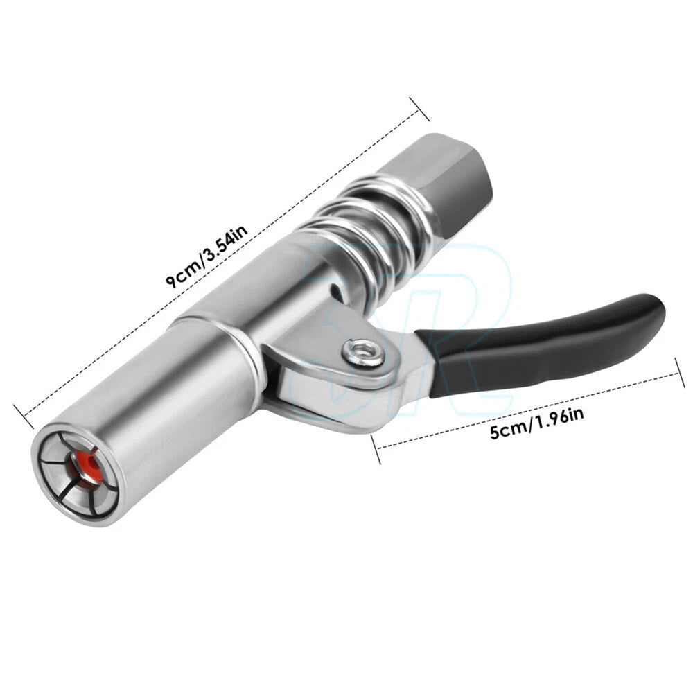 Grease Coupler Heavy-Duty Quick Release Grease Gun Coupler NPTI/8 10000PSI - view 3