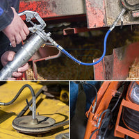 Grease Coupler Heavy-Duty Quick Release Grease Gun Coupler NPTI/8 10000PSI - view 8