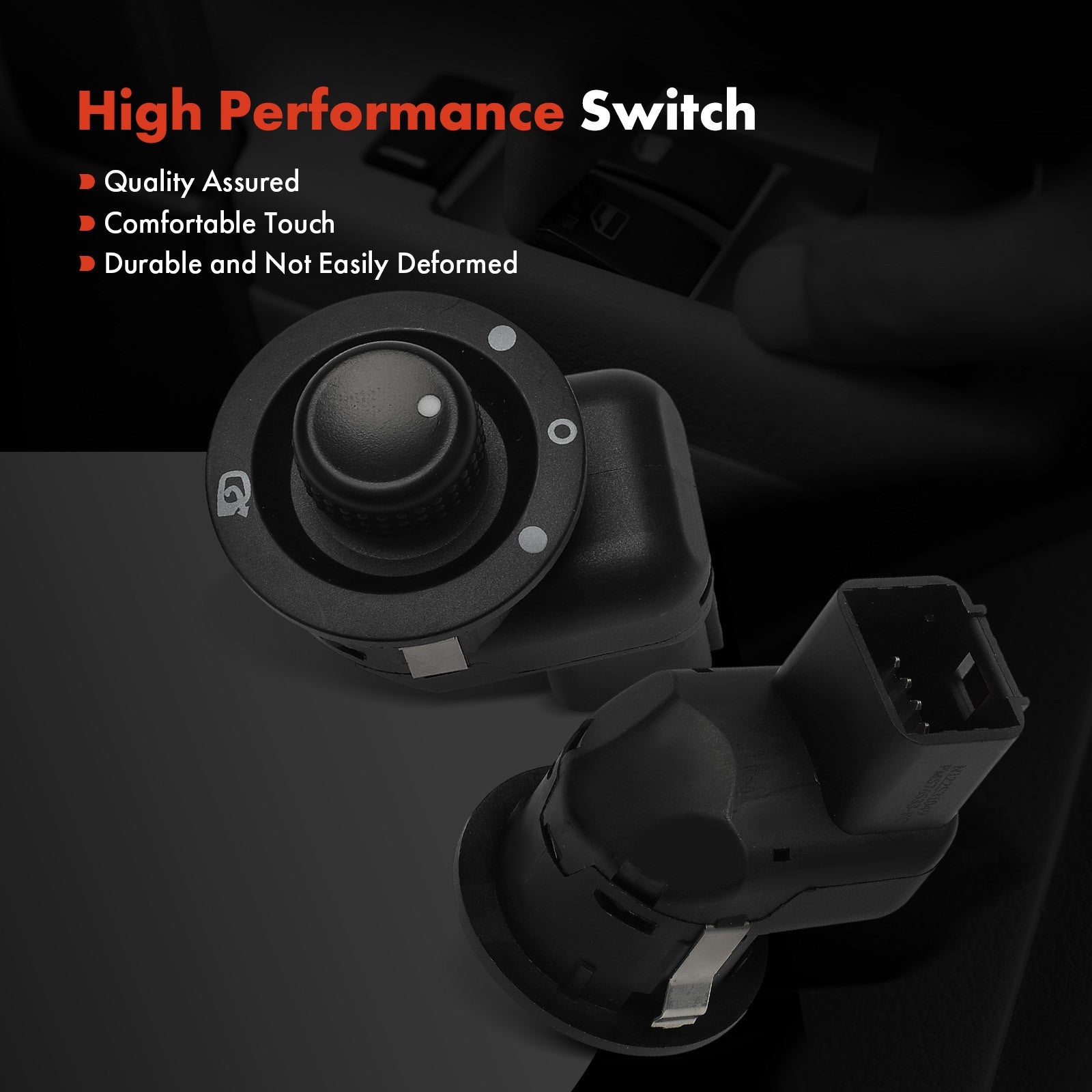 Power Mirror Control Switch for Renault Scenic Megane 2 Clio3 Laguna2 2002-2017 - image 4