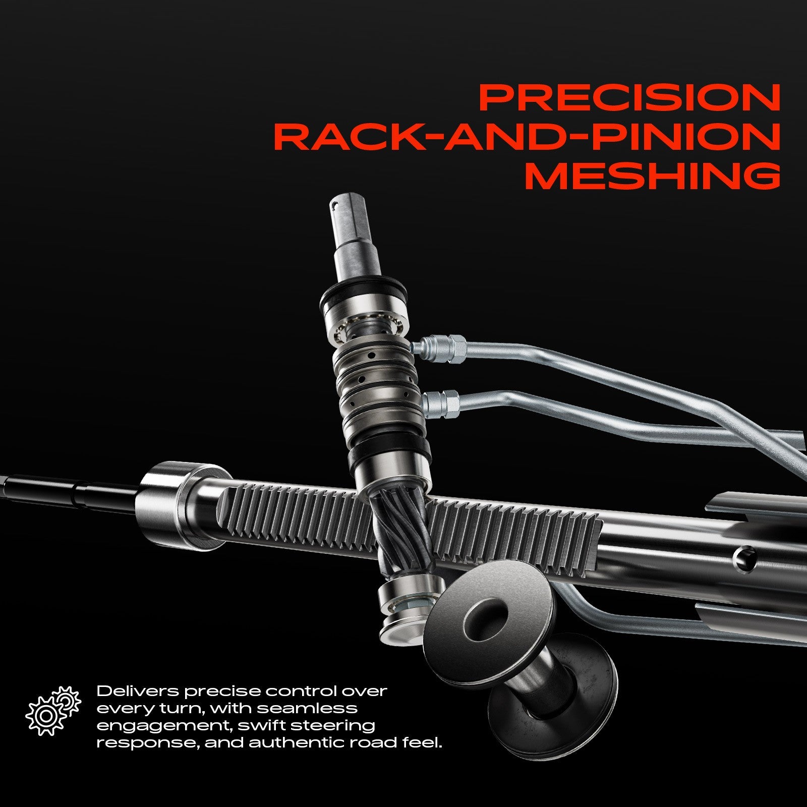 Power Steering Rack for Nissan Juke F15 and Pulsar B17/C12 RHD – view 4