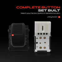 Front Right or Rear Window Switch without Bezel for Daihatsu Sirion M1 M30 1998-2023 - image 2