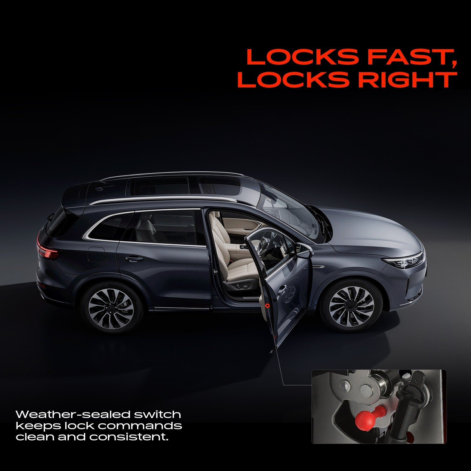 Front Left Door Lock Actuator for Audi A3 8P1 S3 8P1 A8 4E2 4E8 S8 4E2 4E8 02-12 - image 1