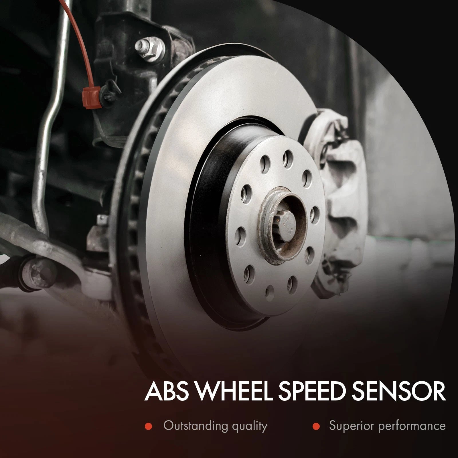ABS Wheel Speed Sensor for Toyota LandCruiser J100 Lexus LX UZJ100 1998-2008 4.2 - image 1