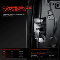 Front Right Door Lock Actuator for Audi A3 8PA A4 B6 8H7 B7 8HE 8EC 8ED S3 04-13 - image 1