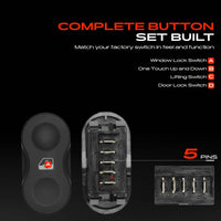 Front Window Switch for Dacia Logan LS KS Duster Sandero 2008-2015 with 5 Pins - image 2