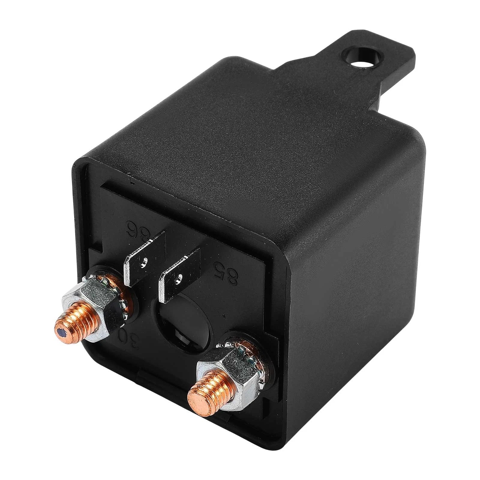 24V 200A 4-Pin Automotive Relay With Plastic Bracket for Cars, Trucks & Motorcycles - image 1
