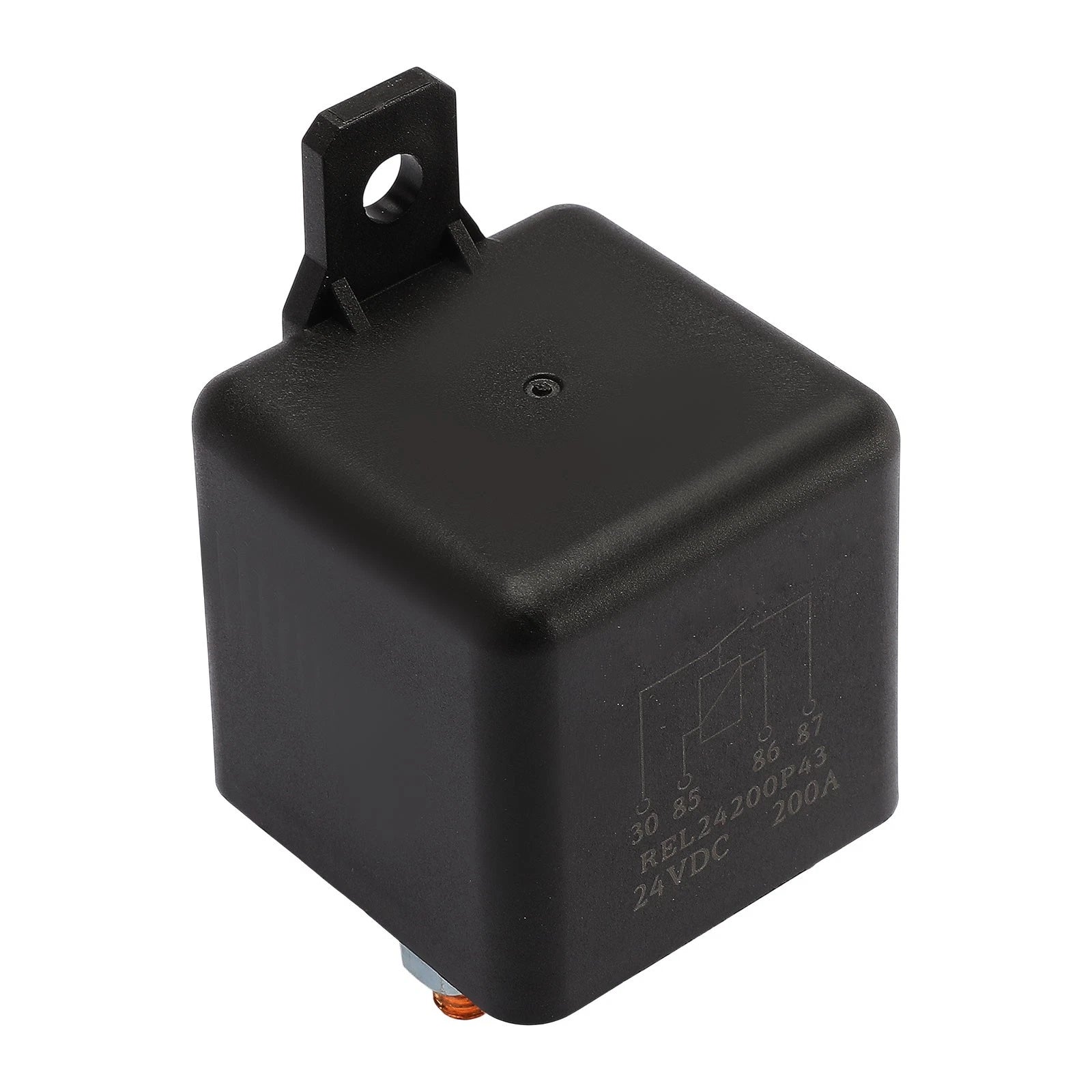 24V 200A 4-Pin Automotive Relay With Plastic Bracket for Cars, Trucks & Motorcycles - image 4