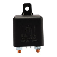 24V 200A 4-Pin Automotive Relay With Plastic Bracket for Cars, Trucks & Motorcycles - image 5