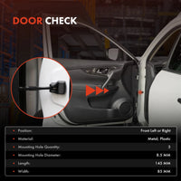 2x Front Left & Right Door Check Strap for Toyota LandCruiser Prado J90 1996-2002 - image 1