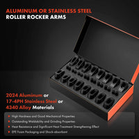 Aluminium Roller Rocker Arm Set 1.65 Ratio 7/16" For Holden 253 304 308 2024 V8 - image 3