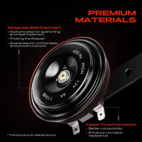 Disc Horn With 1 Connector for Toyota Camry RAV4 Subaru Impreza Liberty Lexus - image 4