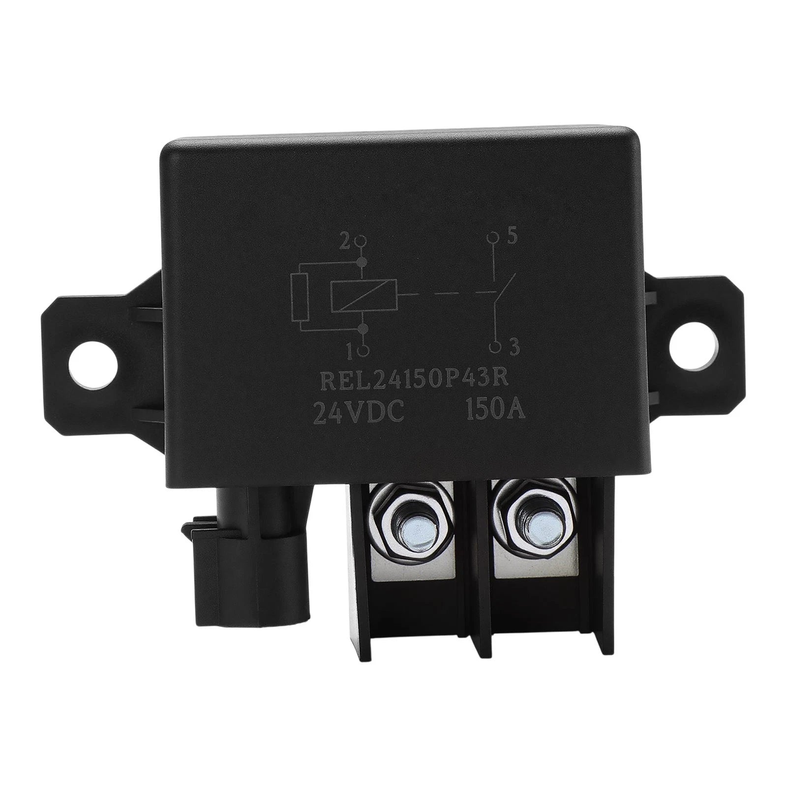 24V 150A 4-Pin Automotive Relay With Plastic Bracket for Cars & Trucks - image 3