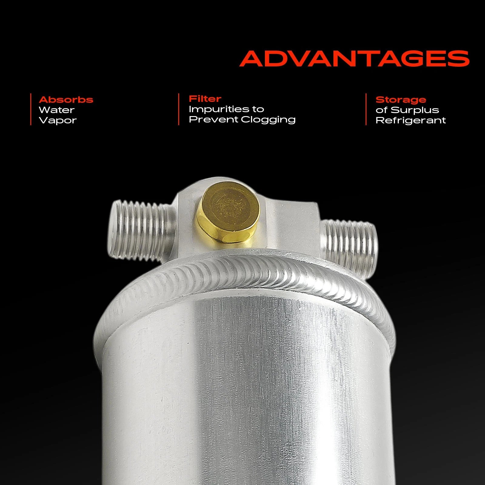 AC Receiver Drier for Toyota LandCruiser J40 FJ40 FJ45 J60 J70 J80 1975-1992 AWD - image 4