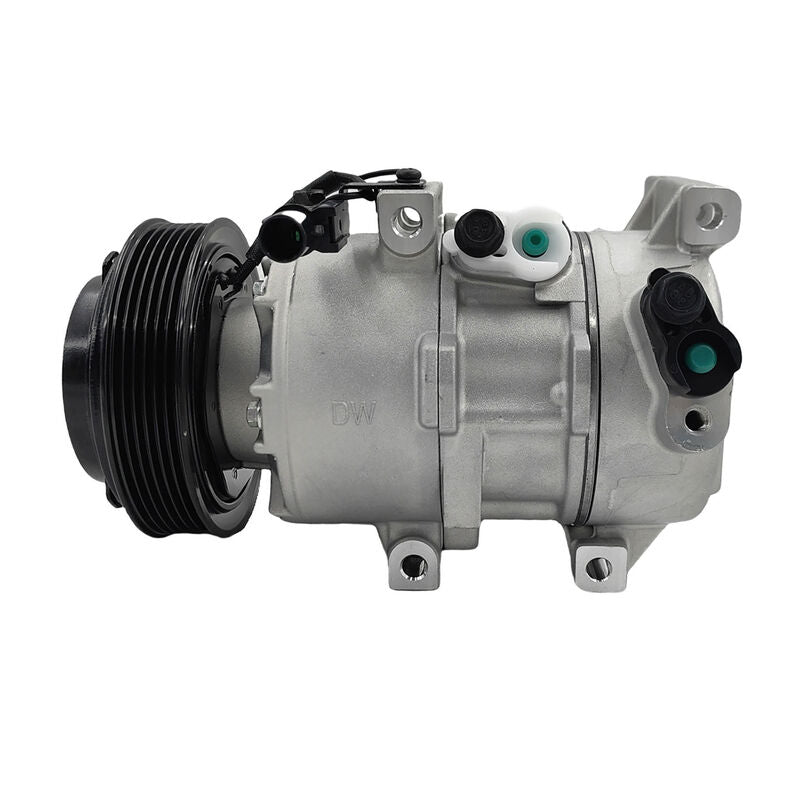AC Compressor With Clutch Fit For Hyundai Veloster FS 1.6L G4FJ G4FD Petrol 2012-2019 977012V001 - image 2