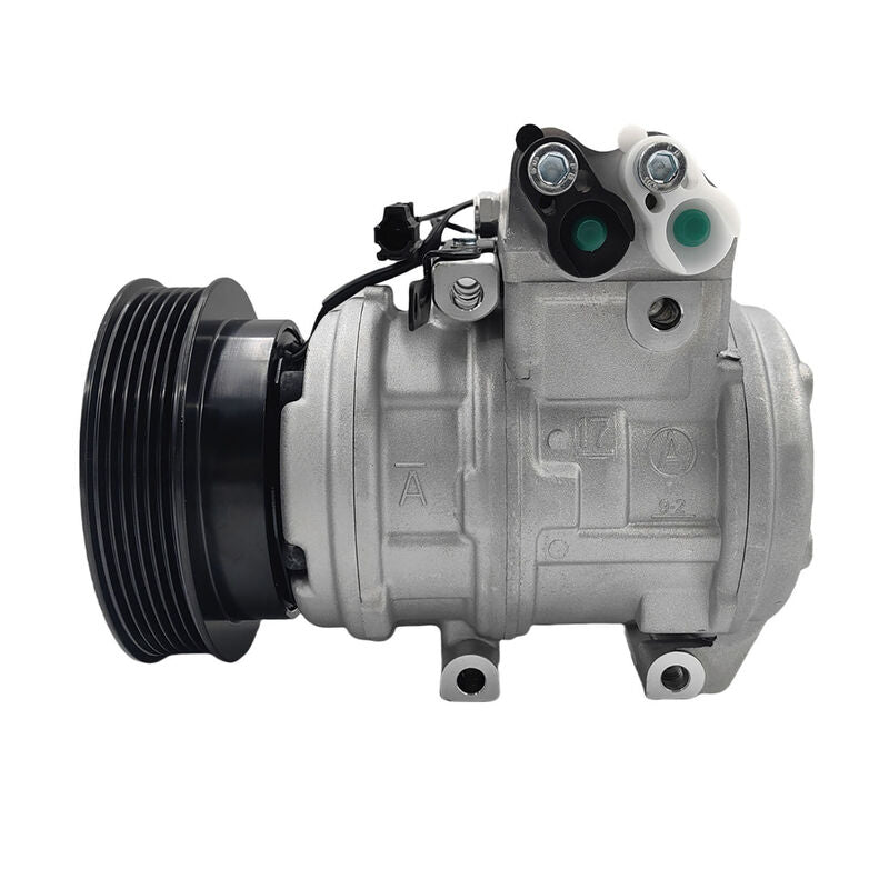 AC Compressor With Clutch Fit For Hyundai Tucson JM For Kia Sportage KM 2.7L 6Cyl G6BA Petrol 2004-2010 - image 2
