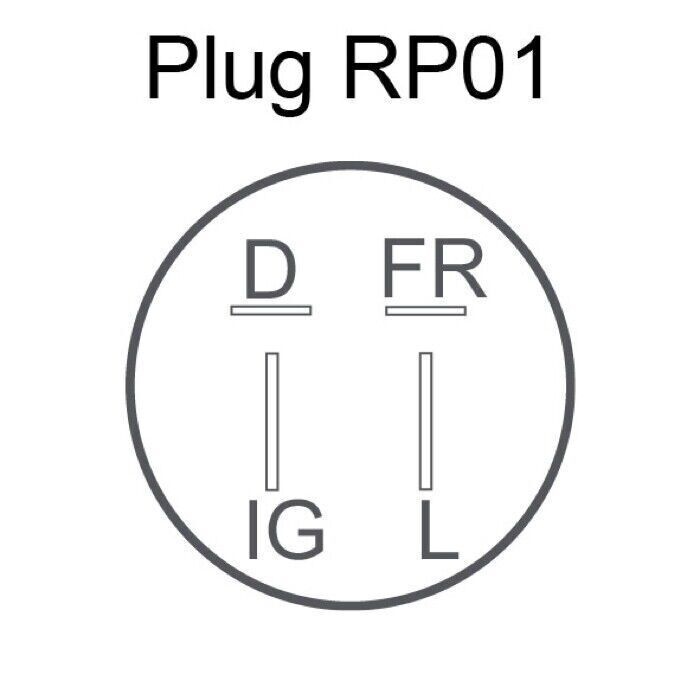 Alternator 80AMP Round Plug 4 Pins Fit For Honda Integra DA9 B18A1 1.8L Petrol 1989-1993 - image 6