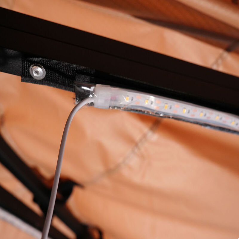 270 Degree Free-Standing Awning & "L" Bracket 600D Double-Ripstop With LED Light Right Side - image 7