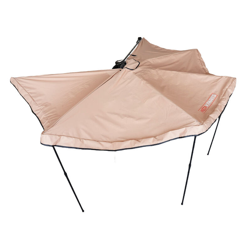 270 Degree Free-Standing Awning & "L" Bracket 600D Double-Ripstop With LED Light Right Side - image 16