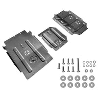 3Pcs Bash Plates 4mm Thick Steel Fit For Ford Ranger PX MK1 MK2 MK3 For Mazda BT50 2012-2020 - image 2