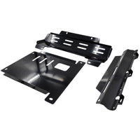 Black Bash Plates Fit For Mazda BT50 For Isuzu D-Max TFS TFR Sump Guard Underbody Protect 2020-ON - image 3