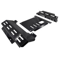 Black Bash Plates Fit For Mazda BT50 For Isuzu D-Max TFS TFR Sump Guard Underbody Protect 2020-ON - image 4