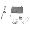 Dual Battery Tray Kit Fit For Nissan Patrol GU ZD30 3.0L TDI Turbo Diesel 4x4 Silver