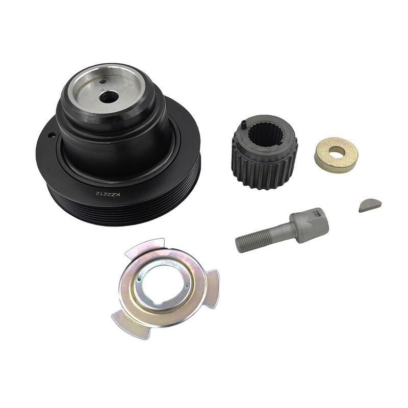 Harmonic Balancer Crank Pulley Black Fit For Mitsubishi Pajero NM NP 3.5L 6G74 Auto/ Man 2000-2006 - image 9