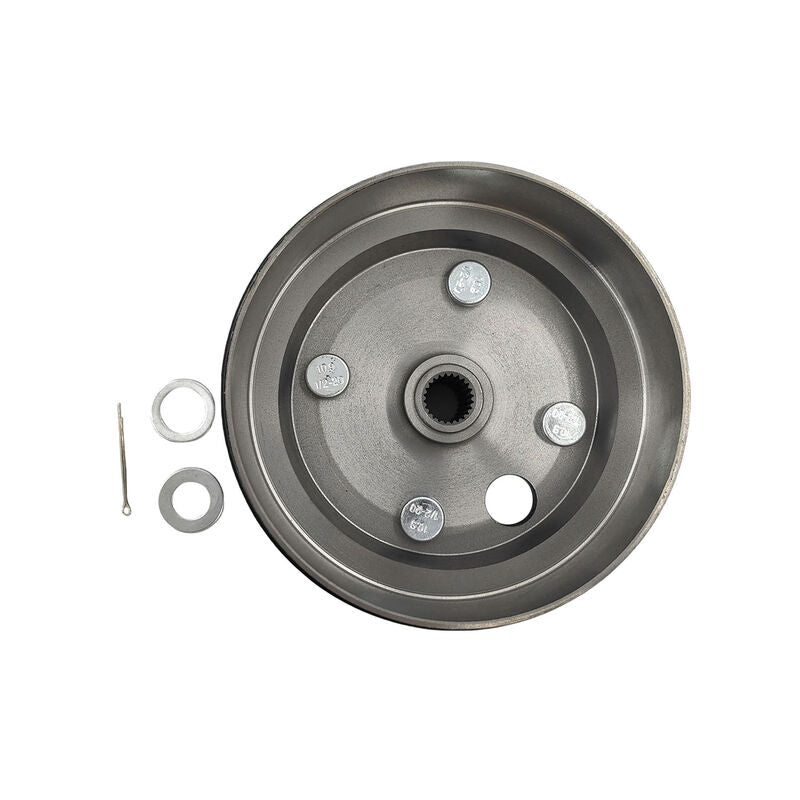 Golf Cart Brake Drum Hub Assembly Fit For EZGO TXT Electric Vehicles 19186G1 1982-ON - image 6